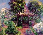 William Glackens Garden at Hartford USA oil painting artist